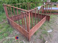 Large bale sheep hay rack - 3