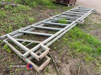 2 x 15ft cattle barriers - 2