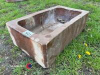 Cambridge terracotta trough