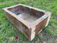 Cambridge terracotta trough - 2