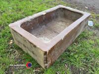 Cambridge terracotta trough - 3