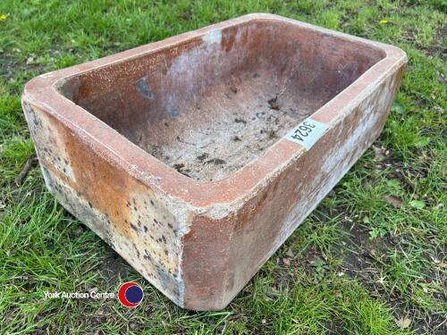 Cambridge terracotta trough