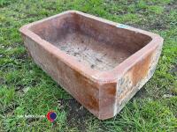 Cambridge terracotta trough - 2