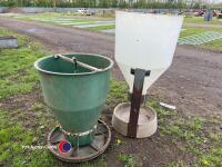 2 x feed hoppers for weaners/lambs - 3