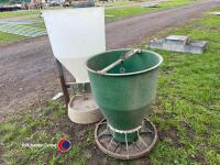 2 x feed hoppers for weaners/lambs - 4