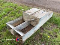 2 x drinking troughs, 4ft x 8.5in - 3