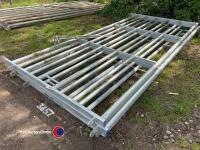 4 x cattle hurdles with pins