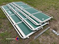 4 x sheep hurdles with pins - 2