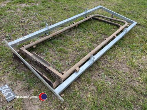 3 x cattle race barriers