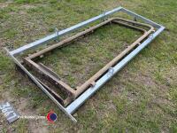3 x cattle race barriers