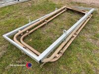 3 x cattle race barriers - 3