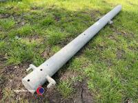 Galvanised double hanging gate posts
