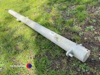 Galvanised double hanging gate posts - 3
