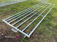 Ritchie 12ft, 7 bar metal gate, unused - 2
