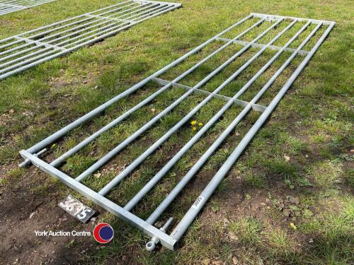 Ritchie 12ft, 7 bar metal gate, unused