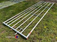 Ritchie 12ft, 7 bar metal gate, unused - 3