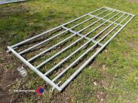 Ritchie 12ft, 7 bar metal gate, unused - 2