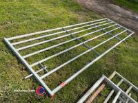 Ritchie 12ft, 7 bar metal gate, unused - 3