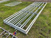 2 Ritchie 12ft, 7 bar metal gate, used - 3