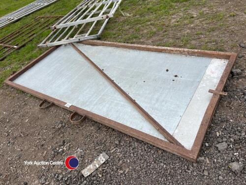 9ft sheeted gate
