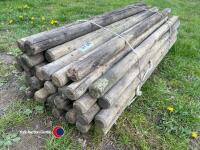 50 x fencing stakes