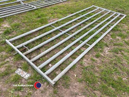 10ft galvanised field gate
