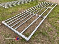 12ft galvanised field gate - 3