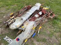 Electric fence posts