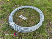 Roll of high tensile wire