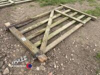 6ft wooden gate