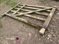 6ft wooden gate - 2