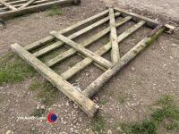 6ft wooden gate - 3