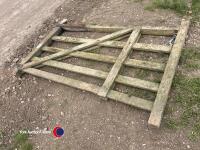 6ft wooden gate - 4