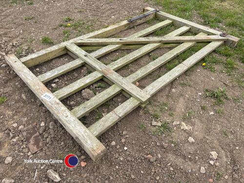 6ft wooden gate