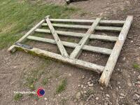 6ft wooden gate - 2