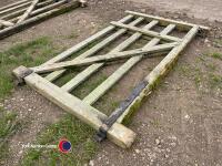 6ft wooden gate - 3