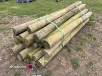 25 x 4in fence stakes