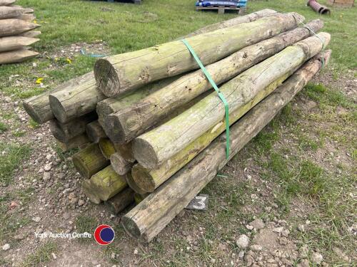 25 x 4in fence stakes