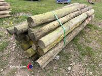 25 x 4in fence stakes