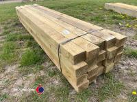 20 x fence posts 3x5 pressure treated 2.4m - 2