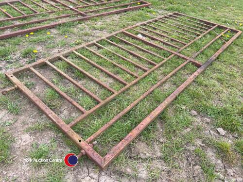 Metal pig gate