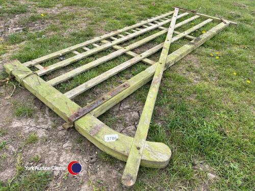 Wooden gate