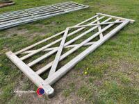 Wooden field gate with crooks - 4