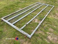 10ft galvanised heavy duty gate - 2