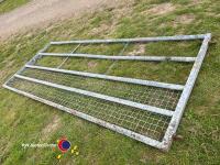10ft galvanised heavy duty gate - 3