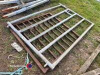 2 x metal gates - 5.5ft x 4ft and 3.5ft x 3.5ft - 3