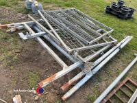 3 x sheep gates with frames, 5ft x 4ft - 2