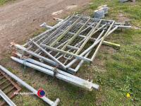 3 x sheep gates with frames, 5ft x 4ft - 3