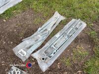 Galvanised gate and catch hinges to fit hunter gates - 3