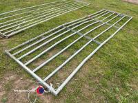 15ft 5 bar steel gate - 2